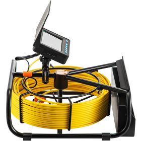 Sewer Camera, 66ft/20M 4.3" Pipe Drain Inspection Camera with DVR Function & Snake Cable, Waterproof IP68 Borescope w/LED Lights