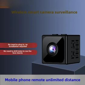 Modern Tech Cube Smart Home Camera (Option: Black)